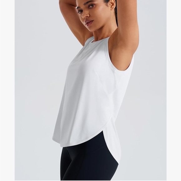 Joyspels Ice Silk Workout Tanks Size XL Black and White - Picture 2 of 11